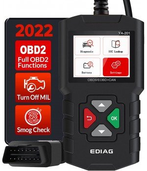 EDIAG YA201 Valise Diagnostic Auto OBD2 Scanner Lecteur Code Voiture