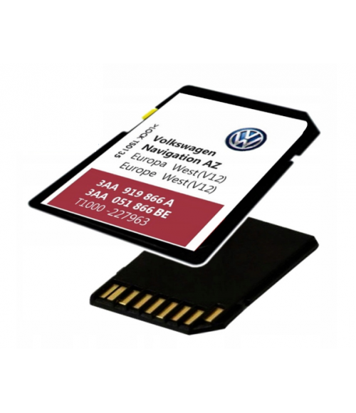 Volkswagen SD CARD RNS 315 - V12 Mise à jour des cartes du navigateur GPS