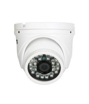 ESCAM Peashooter QD520 H.264 Dual Stream 3.6mm Day / Night Waterproof Dome IP Camera and Support Mobile Detection(White)