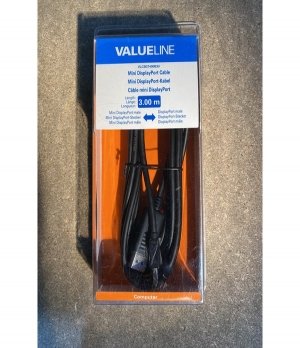 Valueline-3m-Mini-DisplayPort-DisplayPort-mm-Zwart-VLCB37400B30